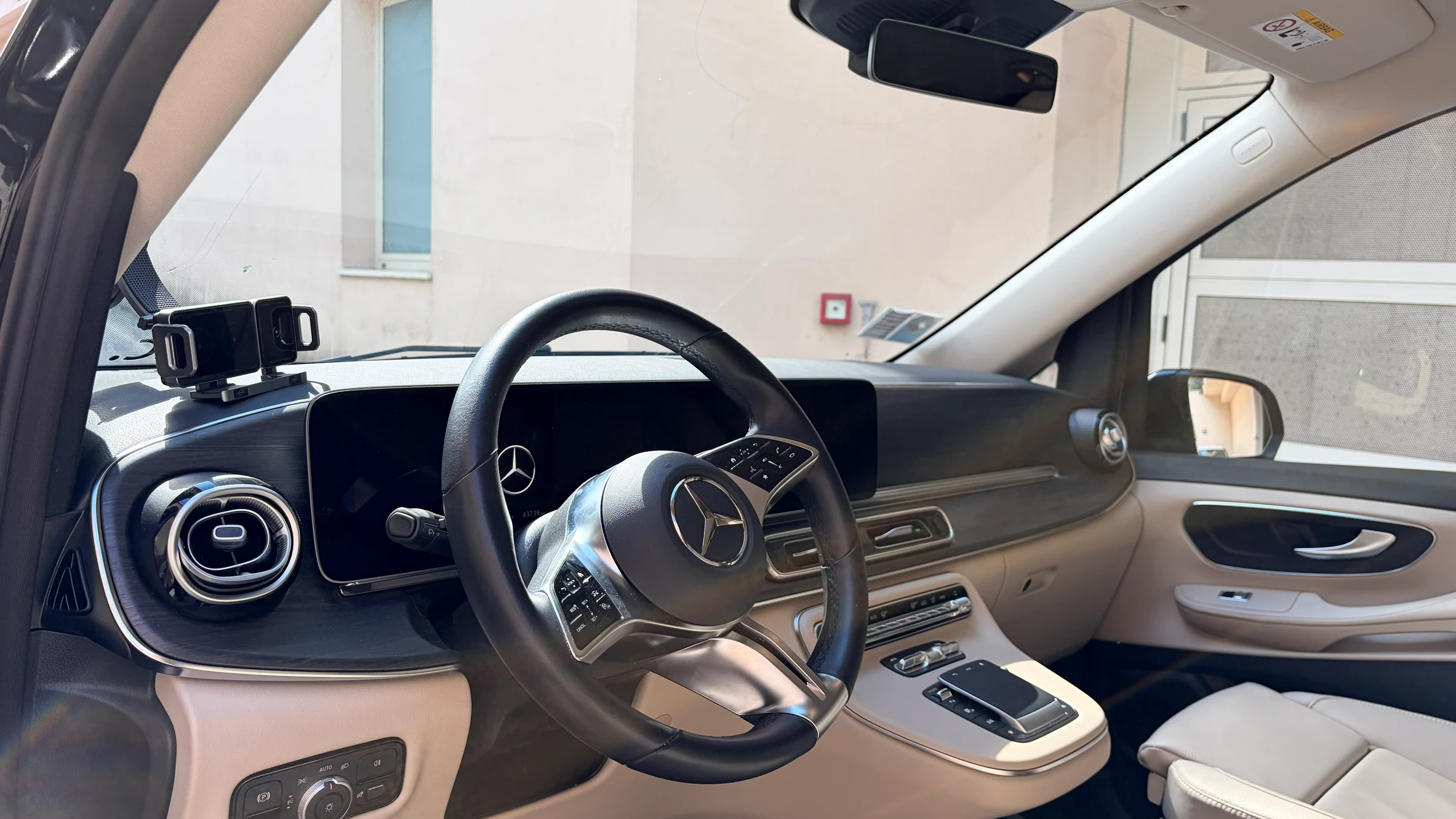 Dettaglio interni Mercedes