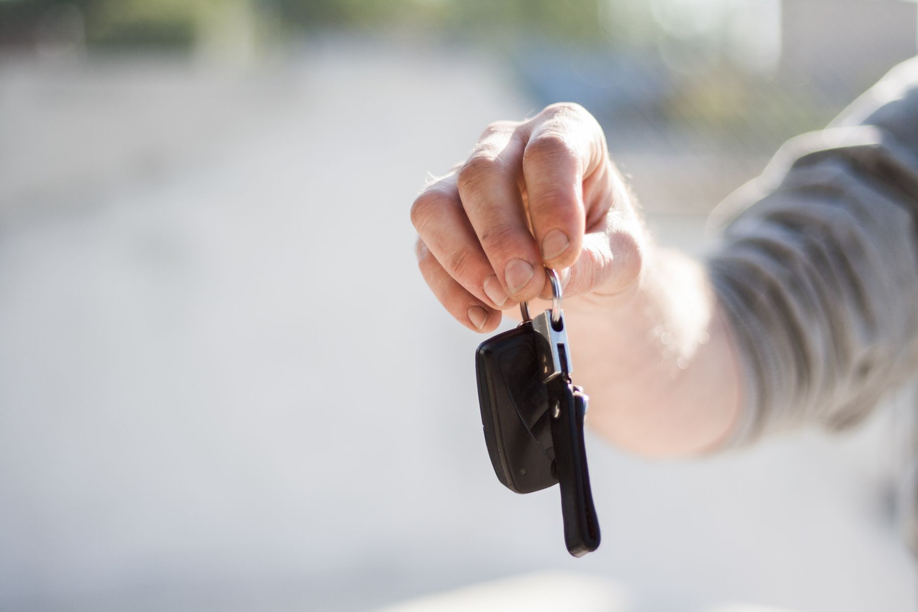 Consegna delle chiavi di un’auto