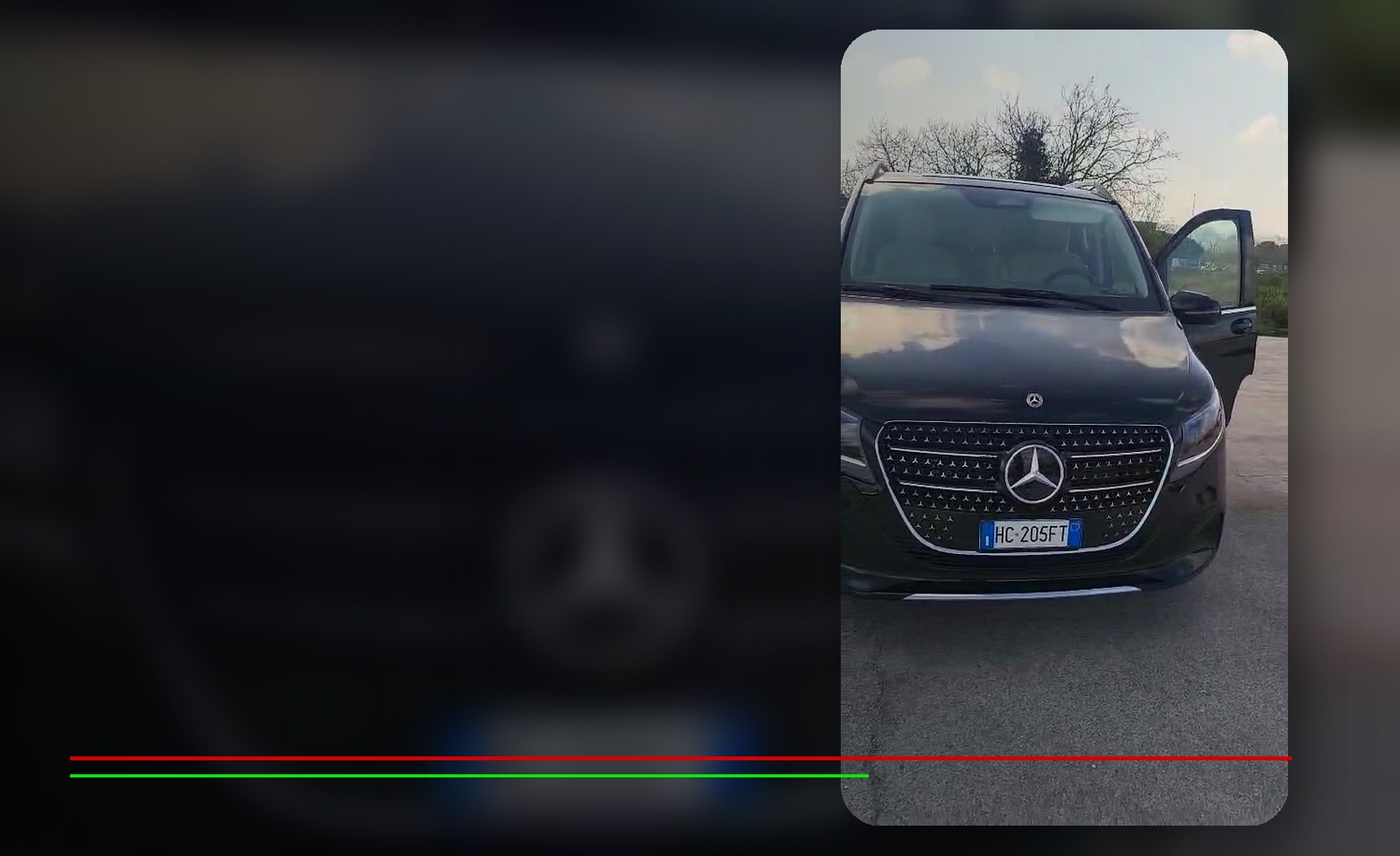 Mercedes Vito frontale